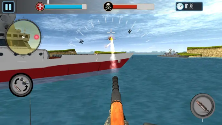 Gunner Shoot War 3D android App screenshot 0